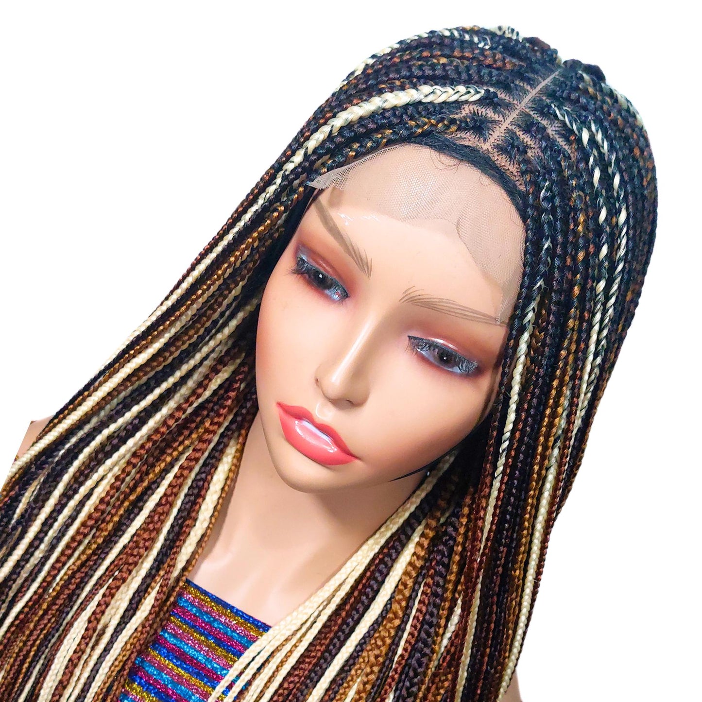 Knotless Single Box Braided Wig For Black Women