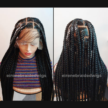 Chunky Knotless Big Box Braided Wig