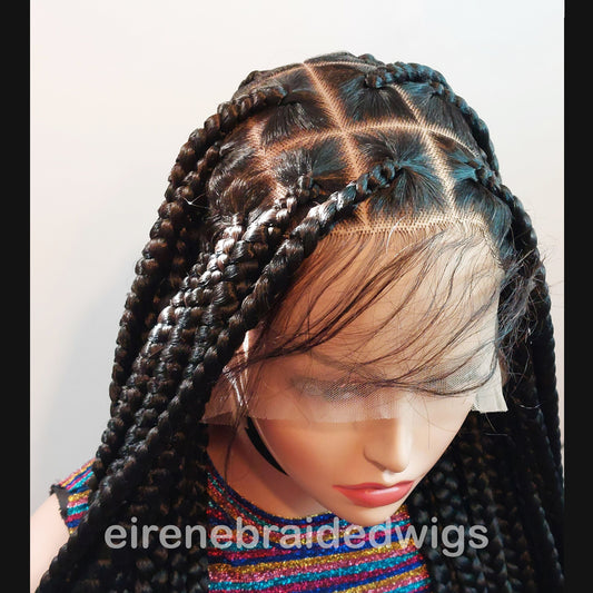 Chunky Knotless Big Box Braided Wig