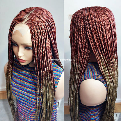 Fulani Conrow Braided Wig