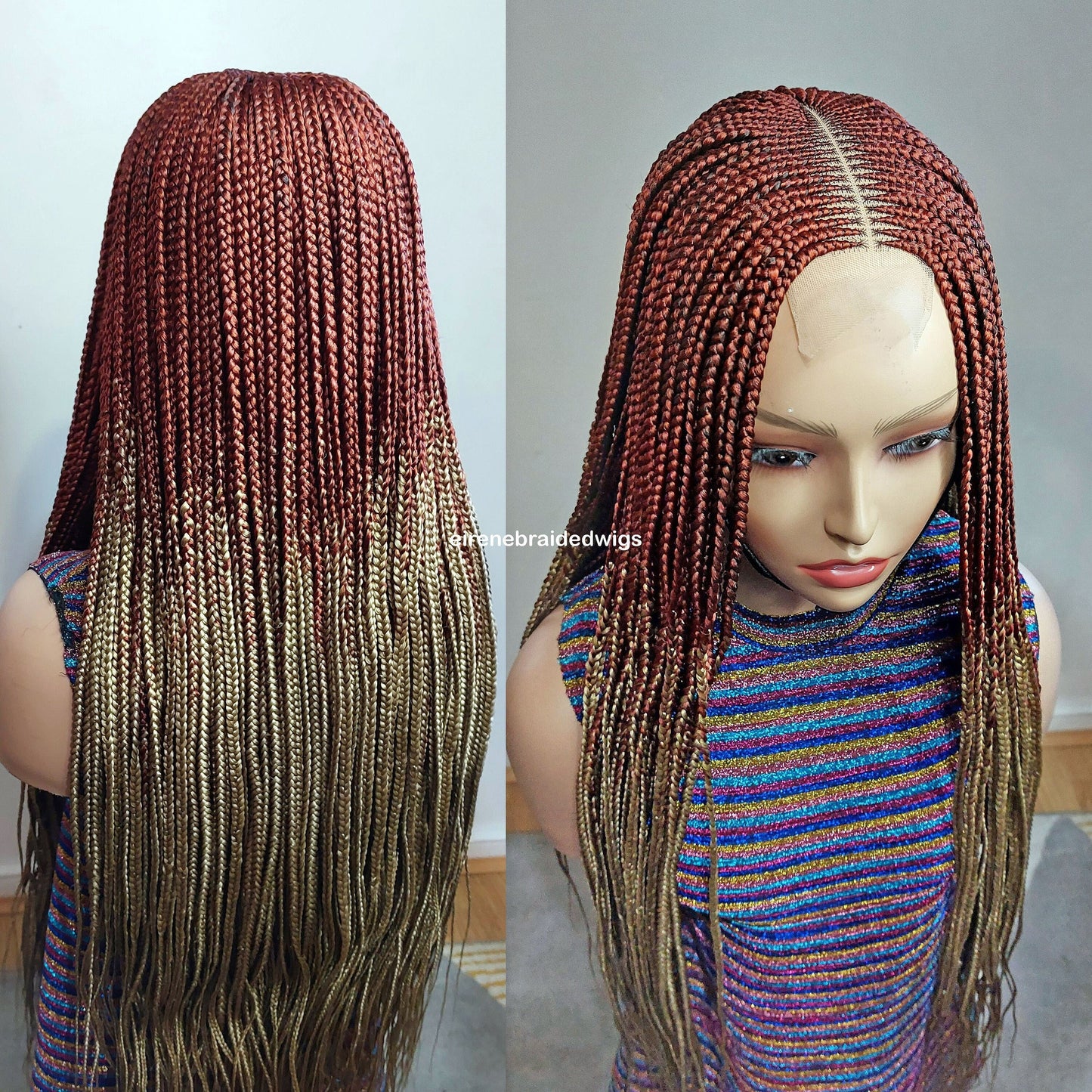 Fulani Conrow Braided Wig