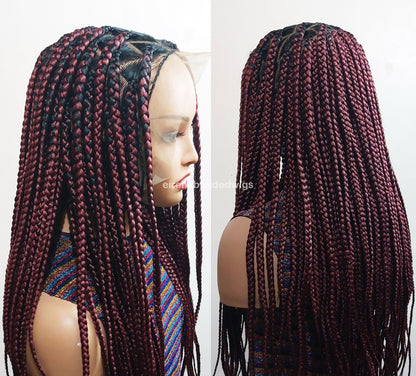 Jumbo Knotless Big Box Braids Wig