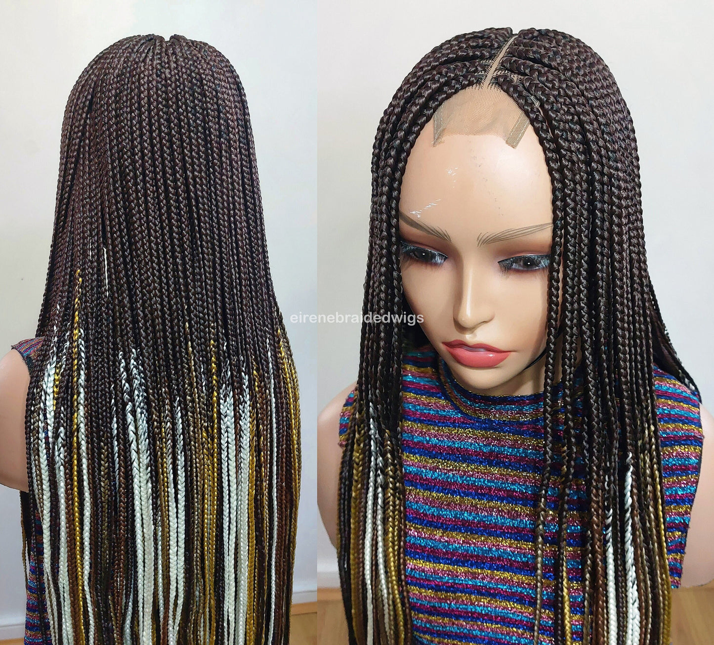 35inch Box Braids Wig