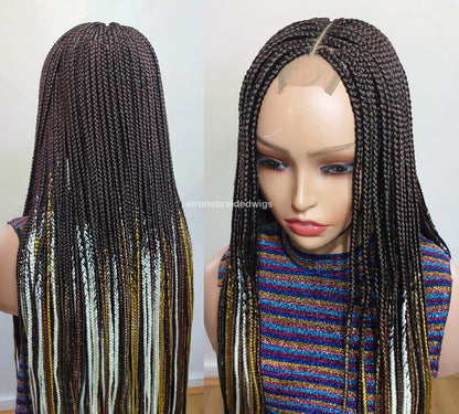 35inch Box Braids Wig
