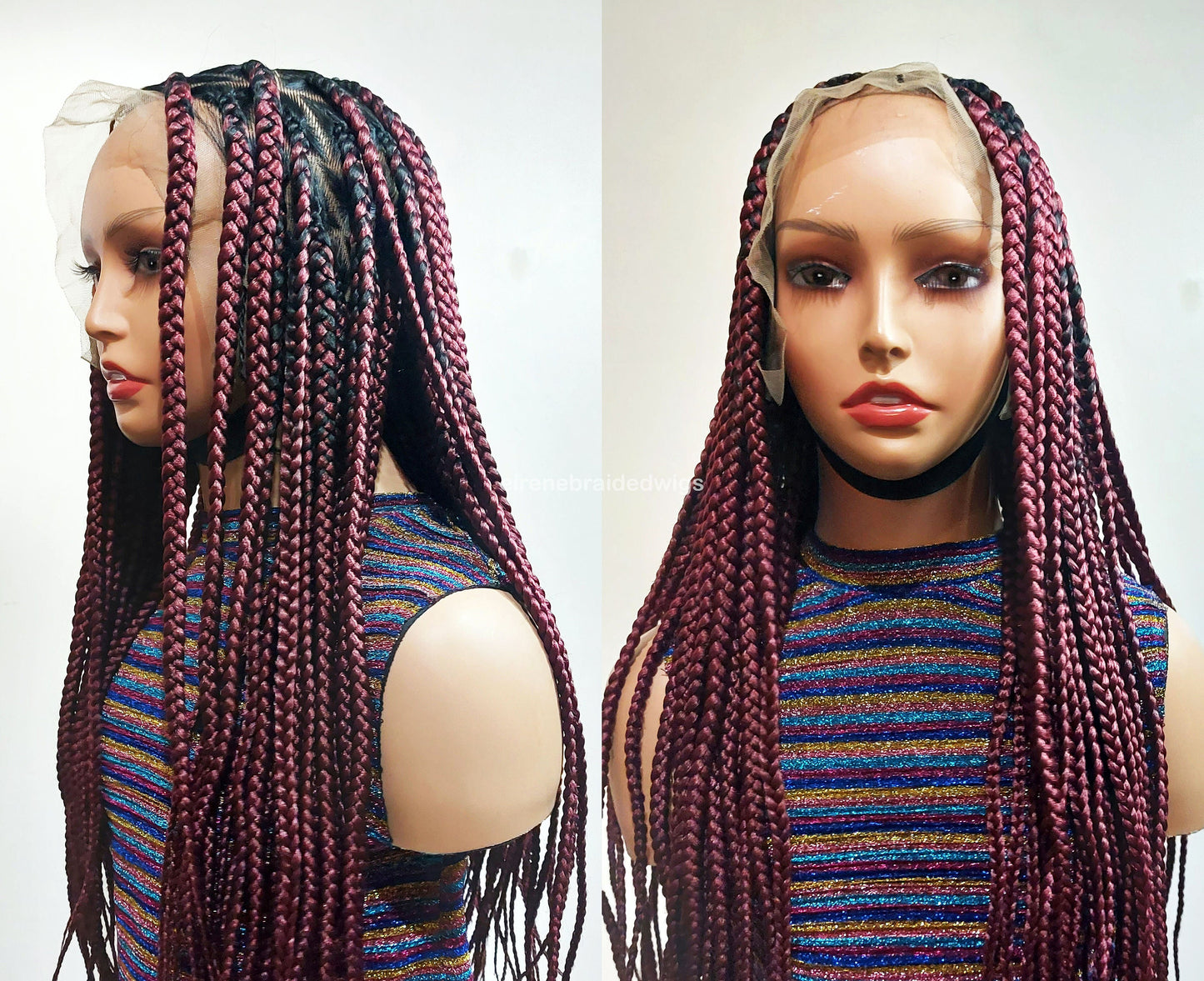 Jumbo Knotless Big Box Braids Wig