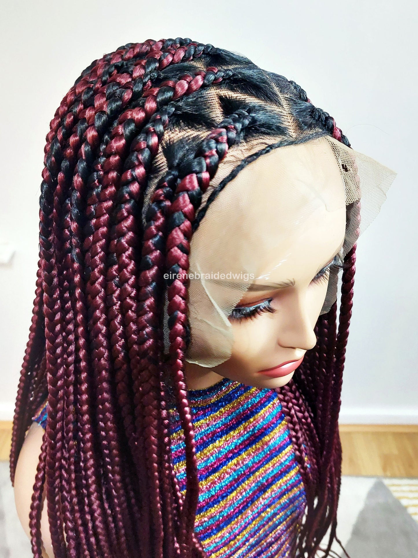 Jumbo Knotless Big Box Braids Wig