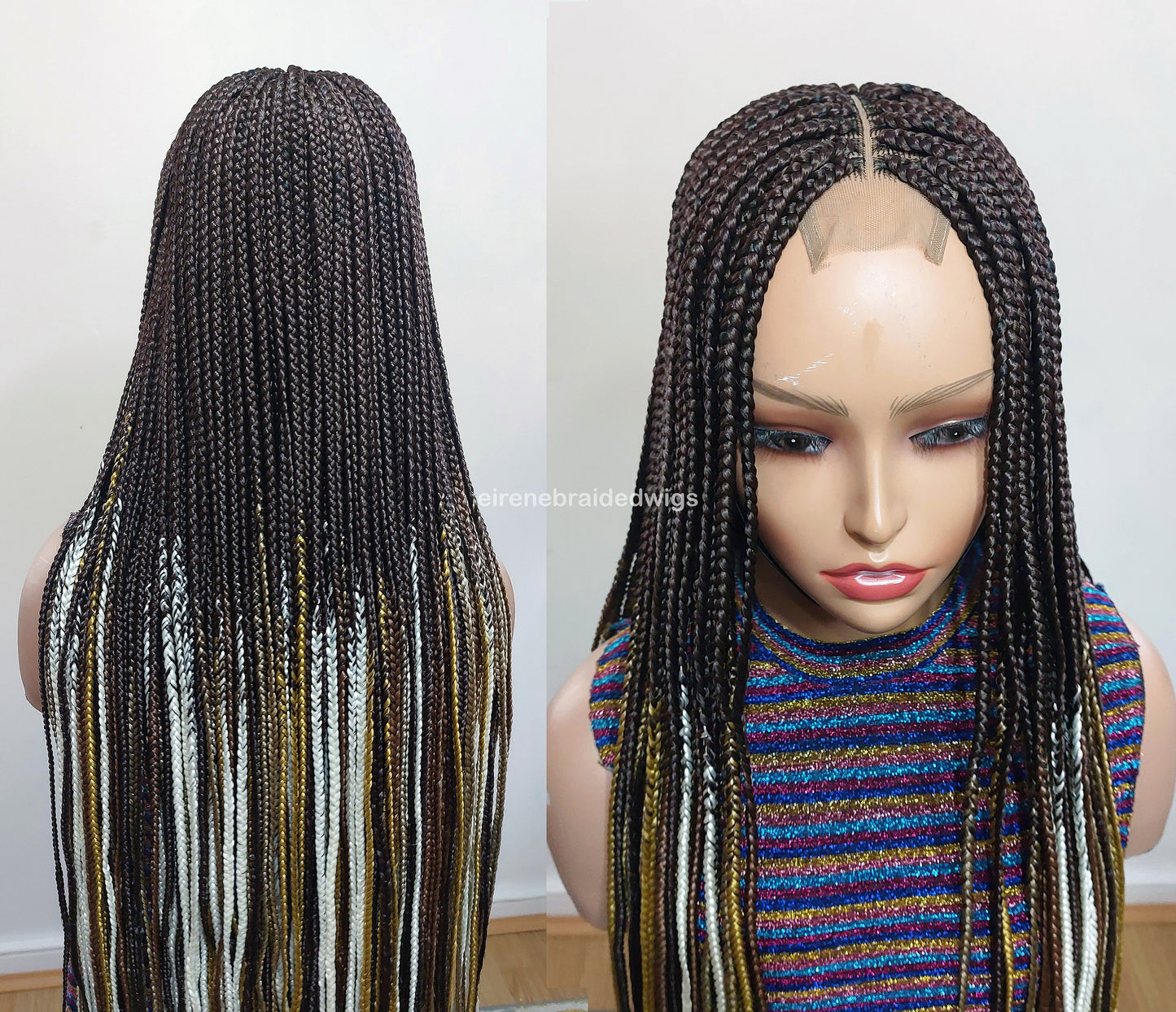 35inch Box Braids Wig