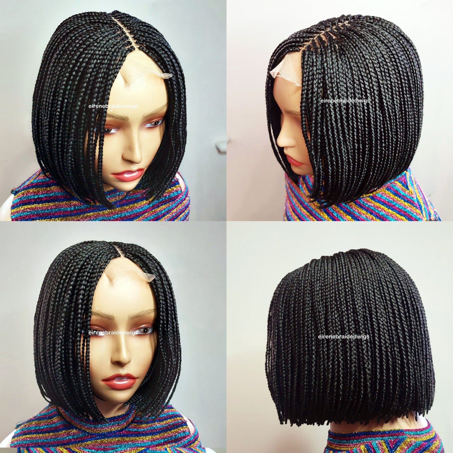 Short Bob Braids Wig