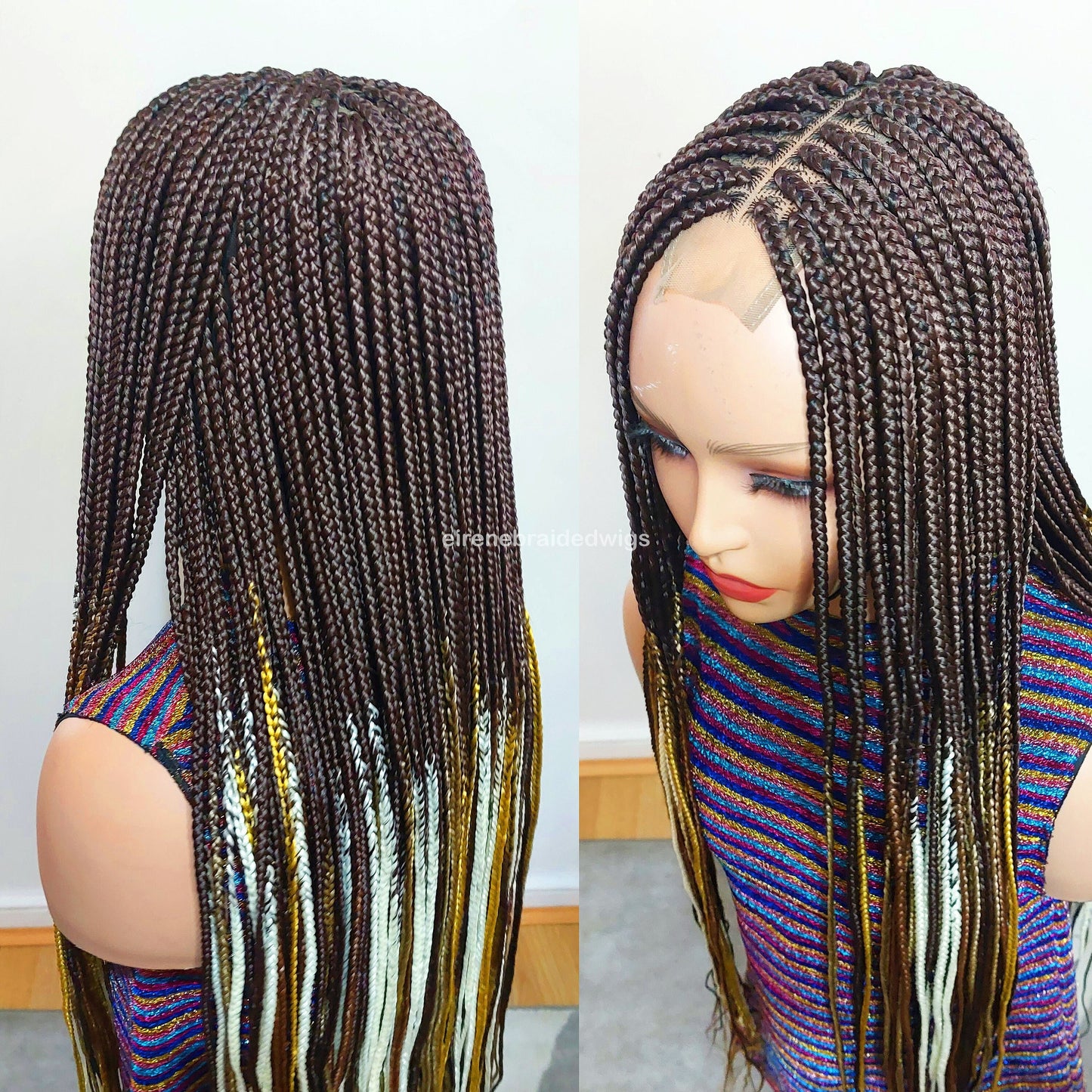 35inch Box Braids Wig