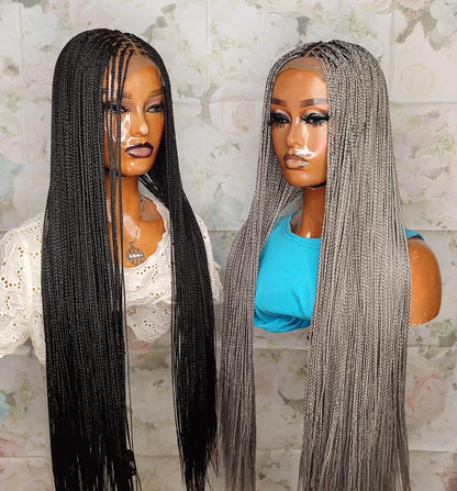 30in Silky Bone Straight Braid Wig