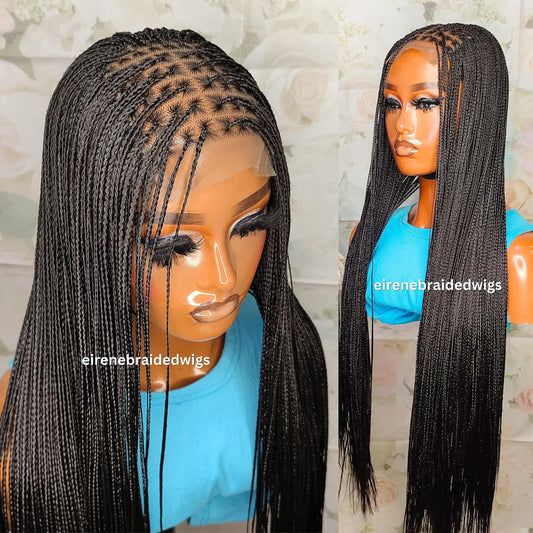 30in Silky Bone Straight Braid Wig