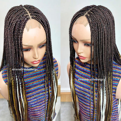 35inch Box Braids Wig