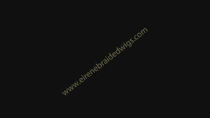 Centre Part Braided Conrow Wig